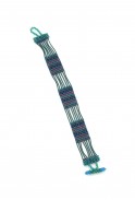 Beaded Leather Loom Bracelet